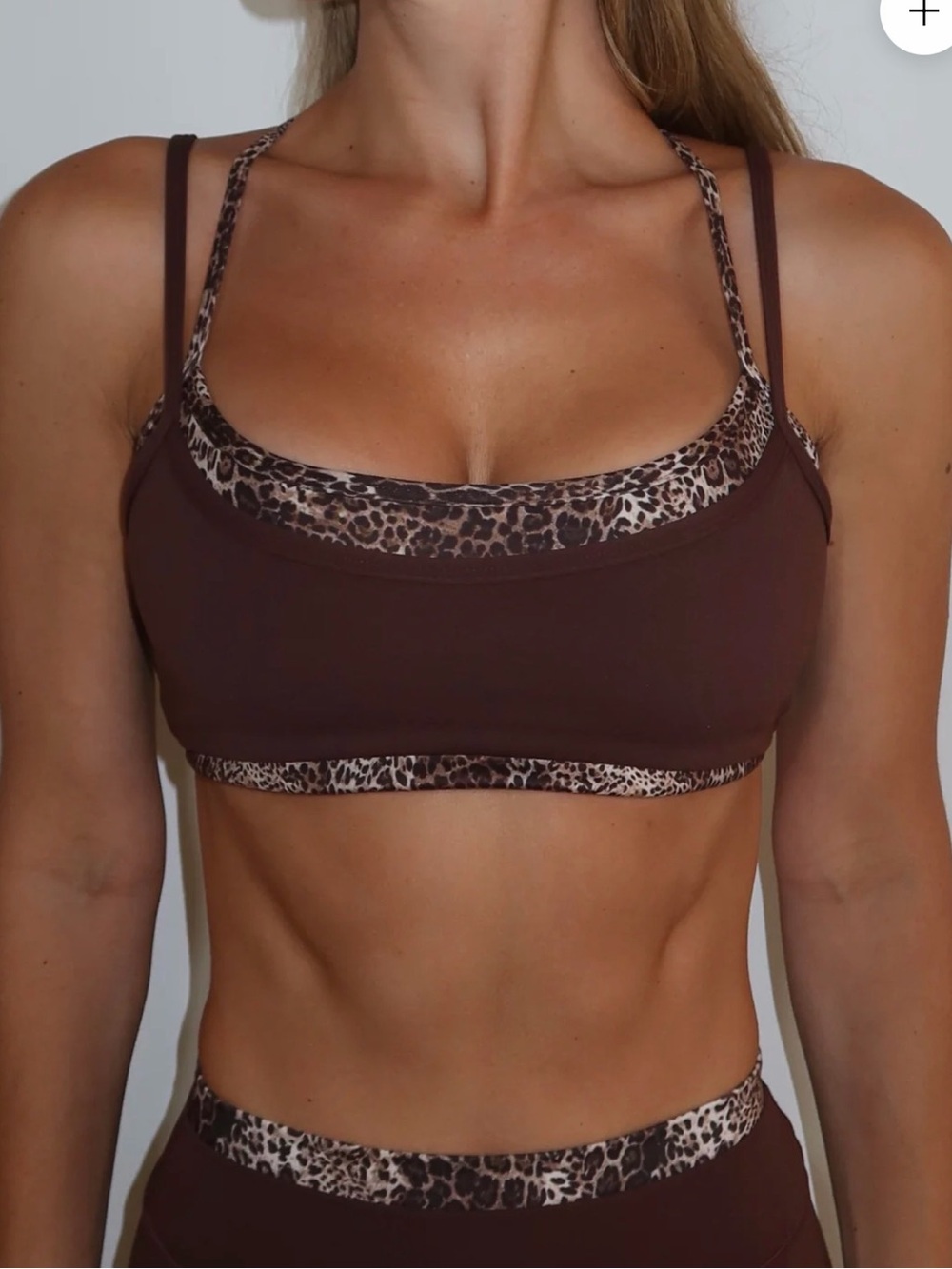 Liason the Label - Mocha & Wild Side Bra and Short Set